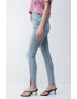 KARL LAGERFELD JEANS Слим дънки - Светлосин меланж - Pepit.bg