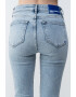 KARL LAGERFELD JEANS Слим дънки - Светлосин меланж - Pepit.bg