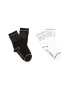 KARL LAGERFELD KIDS Дълги чорапи с лого - 2 чифта - Pepit.bg