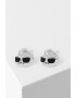 Karl Lagerfeld Обеци с лого - Pepit.bg
