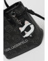 Karl Lagerfeld Шопинг чанта Ikon Mono с монограм - Pepit.bg