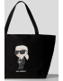 Karl Lagerfeld Платнена пазарска чанта - Pepit.bg