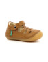 Kickers kids Кожени обувки Sushy с велкро - Pepit.bg