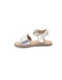 Kickers kids - Лъскави кожени сандали - Златист - Pepit.bg