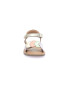 Kickers kids - Лъскави кожени сандали - Златист - Pepit.bg
