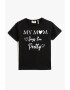 KOTON Тениска с надпис - Pepit.bg