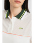 Lacoste Мрежеста тениска с яка - Pepit.bg