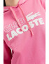 Lacoste Уголемено памучно худи - Pepit.bg