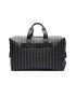Lacoste Унисекс сак Weekender с монограми - Черен/Сив - Pepit.bg
