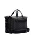 Lacoste Унисекс сак Weekender с монограми - Черен/Сив - Pepit.bg