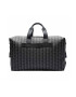 Lacoste Унисекс сак Weekender с монограми - Черен/Сив - Pepit.bg