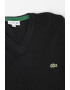 Lacoste Вълнен пуловер с шпиц - Pepit.bg