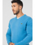 Lacoste Вълнен пуловер с шпиц - Pepit.bg
