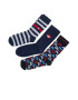 Lee Cooper Чорапи с шарка - 3 чифта - Pepit.bg