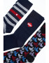 Lee Cooper Чорапи с шарка - 3 чифта - Pepit.bg