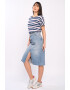Lee Cooper Дънкова пола с шлиц отпред - Pepit.bg