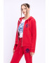 Lee Cooper Худи с цип и лого на гърдите - Pepit.bg