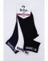 Lee Cooper Къси чорапи с лого - 3 чифта - Pepit.bg