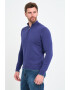 Lee Cooper Памучен пуловер с къс цип - Pepit.bg