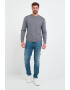 Lee Cooper Памучен пуловер с рипс - Pepit.bg