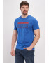 Lee Cooper Памучна тениска с лого - Pepit.bg