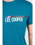 Lee Cooper Памучна тениска с лого - Pepit.bg