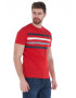 Lee Cooper Памучна тениска с райе - Pepit.bg