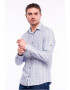 Lee Cooper Раирана риза с лен - Pepit.bg