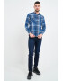 Lee Cooper Риза с джоб на гърдите - Син - Pepit.bg