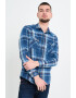 Lee Cooper Риза с джоб на гърдите - Син - Pepit.bg