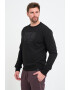 Lee Cooper Суитшърт с лого - Черен/Сив - Pepit.bg