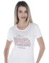 Lee Cooper Тениска с бродерии - Pepit.bg