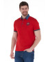 Lee Cooper Тениска с яка и лого - Pepit.bg
