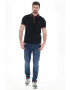 Lee Cooper Тениска с яка и лого - Pepit.bg