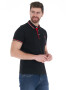 Lee Cooper Тениска с яка и лого - Pepit.bg