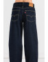 Levis Дънки с лен с широк крачол - Тъмносин - Pepit.bg