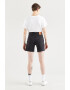 Levis Къси дънки 501® с висока талия - Избеляло черно - Pepit.bg