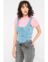 Levi's Къс дънков топ Dani - Pepit.bg