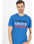 Levi's Тениска с лого и овално деколте - Pepit.bg