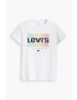Levi's Тениска с овално деколте и лого - Pepit.bg