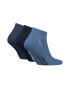 Levi's Унисекс къси чорапи с лого - 3 чифта - Pepit.bg