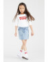 Levi's Блуза с овално деколте и лого - Pepit.bg
