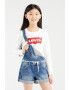 Levi's Памучна блуза с лого - Pepit.bg