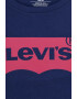 Levi's Памучна блуза с лого - Pepit.bg