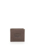 Levis Coffee Brown Nubuck Leather Wallet - Pepit.bg