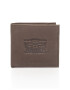 Levis Coffee Brown Nubuck Leather Wallet - Pepit.bg