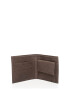Levis Coffee Brown Nubuck Leather Wallet - Pepit.bg