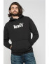 Levis Худи с джоб кенгуру и лого - Pepit.bg