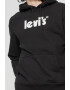 Levis Худи с джоб кенгуру и лого - Pepit.bg