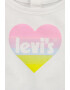 Levi's Памучна блуза с лого - Pepit.bg